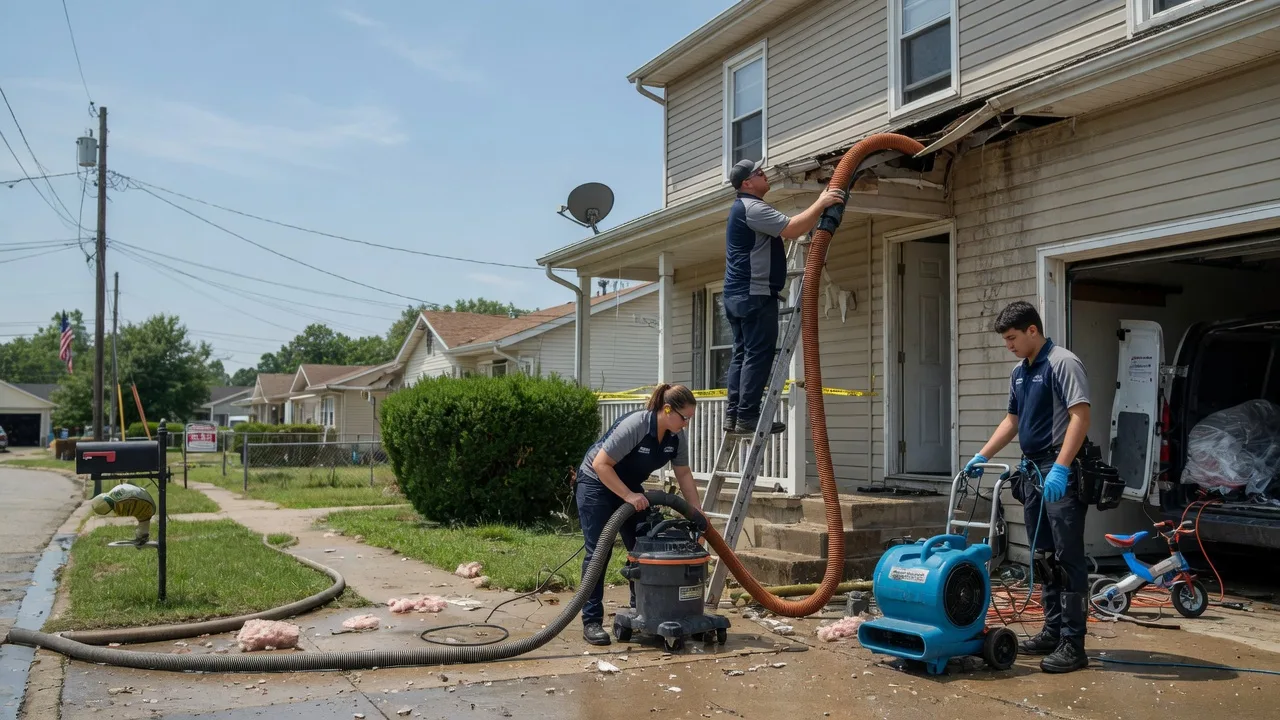 Water Damage Restoration in Lower Salem, OH near me